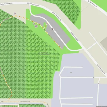 Map of Lake Youngs Trailhead Park