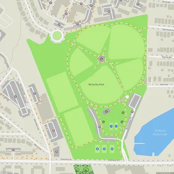 Map of McCarthy Park