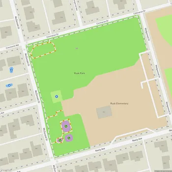 Map of Rusk Park
