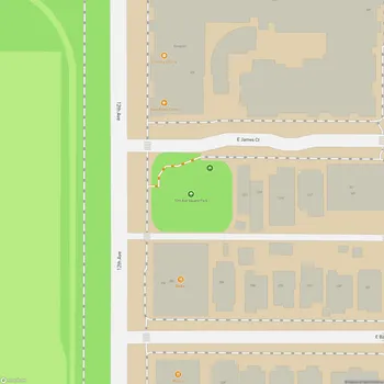 Map of 12th Ave Square Park