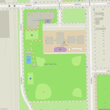 Map of Robert Taylor Park