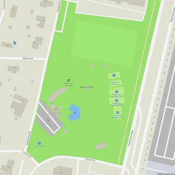 Map of Haynes Park
