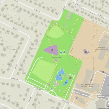 Map of Southland Park