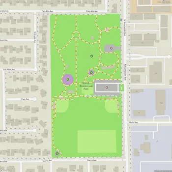 Map of Sierra Bicentennial Park