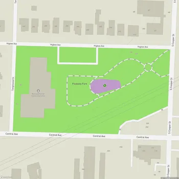 Map of Peabody Park