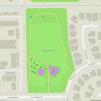 Map of Laurie Meadows Park