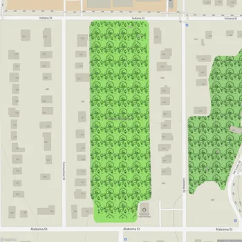 Map of John G. Riley Park
