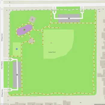 Map of Layne Park