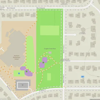 Map of Cripple Creek Park