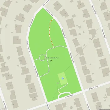 Map of Western Winds Park