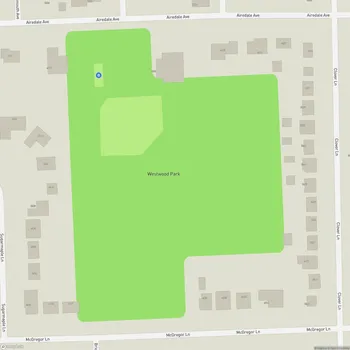 Map of Westwood Park
