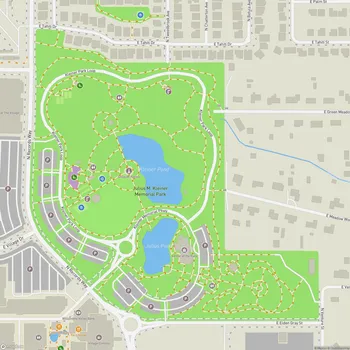 Map of Julius M. Kleiner Memorial Park