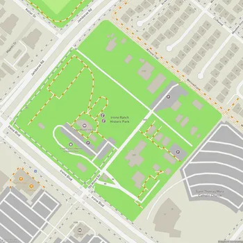 Map of Irvine Ranch Historic Park