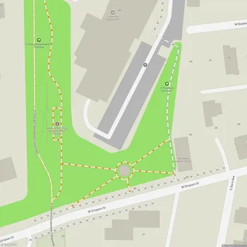 Map of El Parque de San Cosme