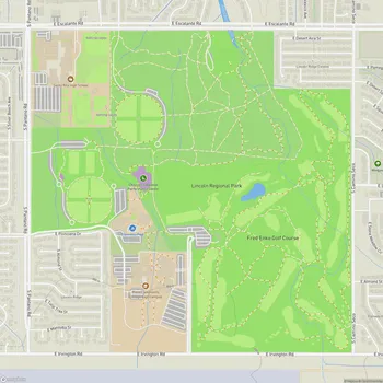 Map of Lincoln Regional Park