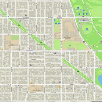 Map of Long Beach Greenbelt