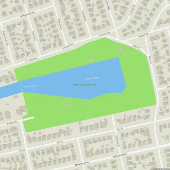 Map of American Legion Park