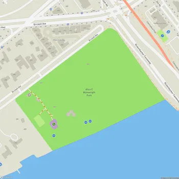 Map of Alice C. Wainwright Park