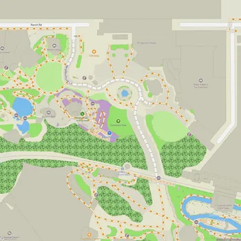 Map of CenTOONial Park