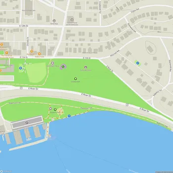 Map of Lindsay Park