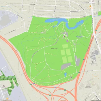 Map of Bryan Park