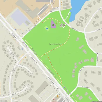 Map of Spring Harbor Park