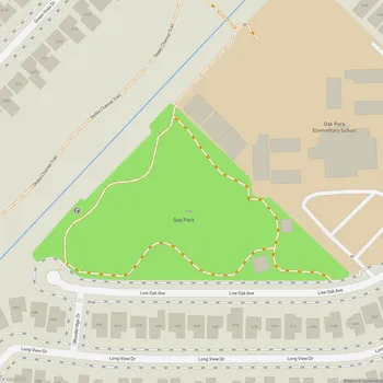 Map of Oak Park