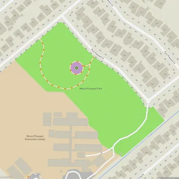 Map of Mount Pleasant Park