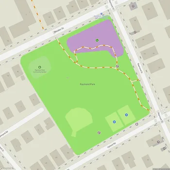 Map of Raymond Park