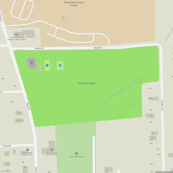 Map of Pine Street Park
