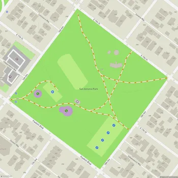 Map of San Antonio Park