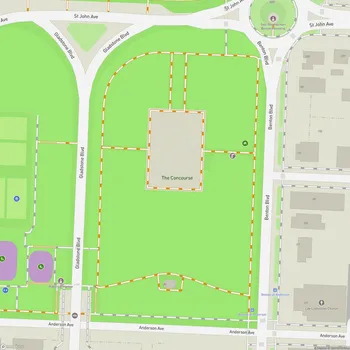 Map of The Concourse Park