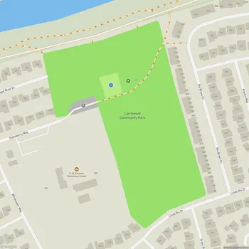 Map of Larchmont Community Park