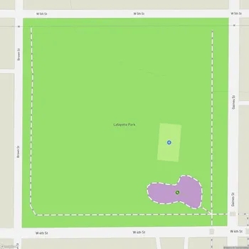 Map of Lafayette Park