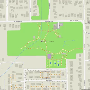 Map of Mayor Carl T. Langford Park