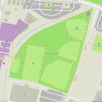 Map of Beaver Brook Park