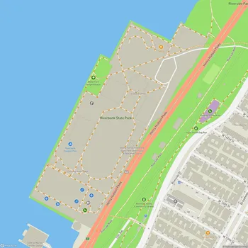 Map of Riverbank State Park