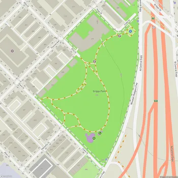 Map of Griggs Park