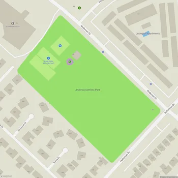 Map of Anderson Athletic Park