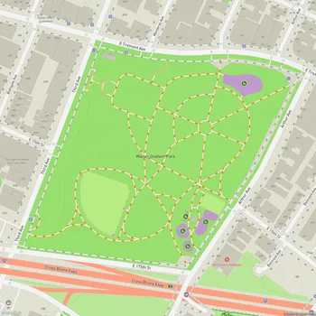 Map of Walter Gladwin Park