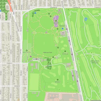 Map of Jefferson Park