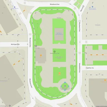 Map of Campus Martius Park