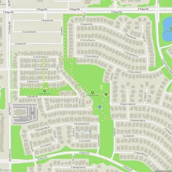 Map of Prickly Pear Park