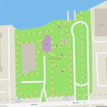 Map of Antonio Maceo Park