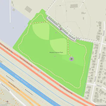 Map of Modesto Gómez Park