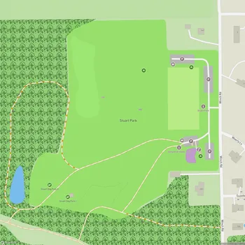 Map of Stuart Park