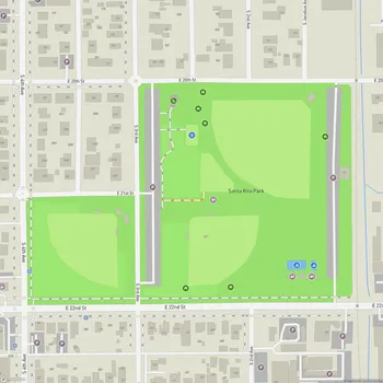 Map of Santa Rita Park