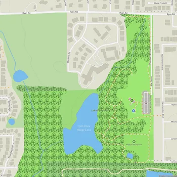Map of Lake Forest Park