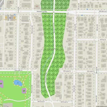 Map of Fairmount Park