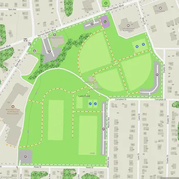 Map of Lane Field Park
